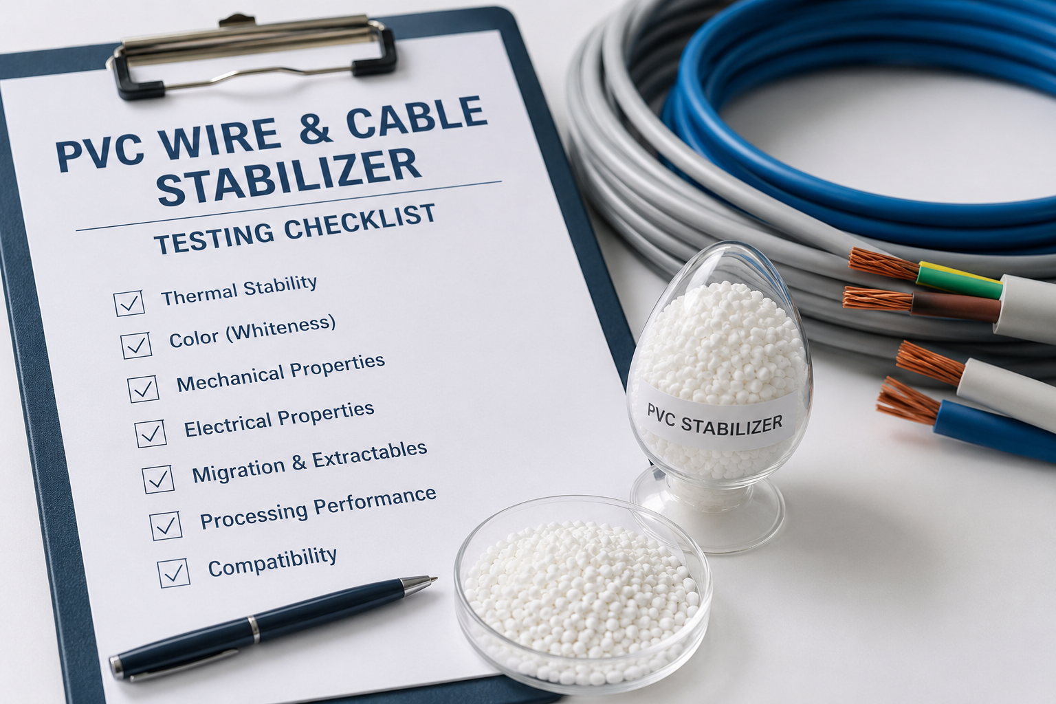 PVC Wire & Cable Stabilizer Testing Checklist: How to Update Your Application Page for Better Sample Requests